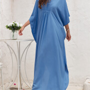 Women-Kaftan-Dress-Blue-6