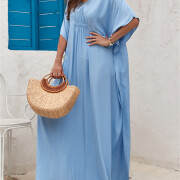 Women-Kaftan-Dress-Lightblue-3