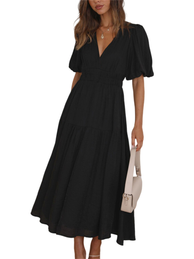 Womens-Summer-Deep-V-Neck-Dress-Black-1.jpg