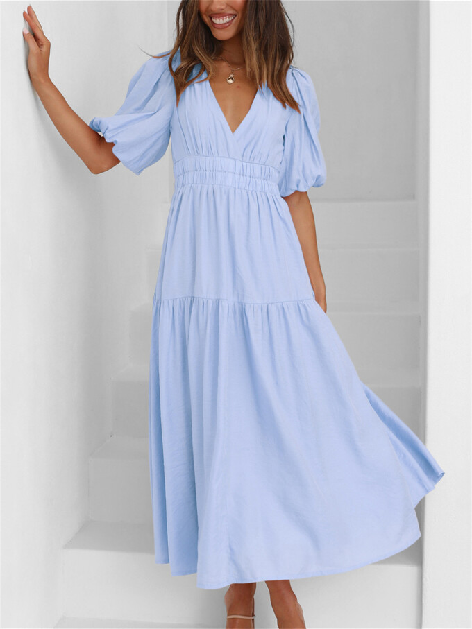 Womens-Summer-Deep-V-Neck-Dress-Lightblue-4.jpg