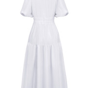 Womens-Summer-Deep-V-Neck-Dress-White-7