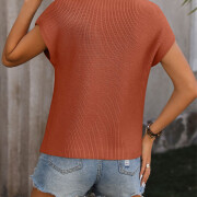 Womens-Sleeveless-Crew-Neck-Sweater-Vest-Caramelcolour-2