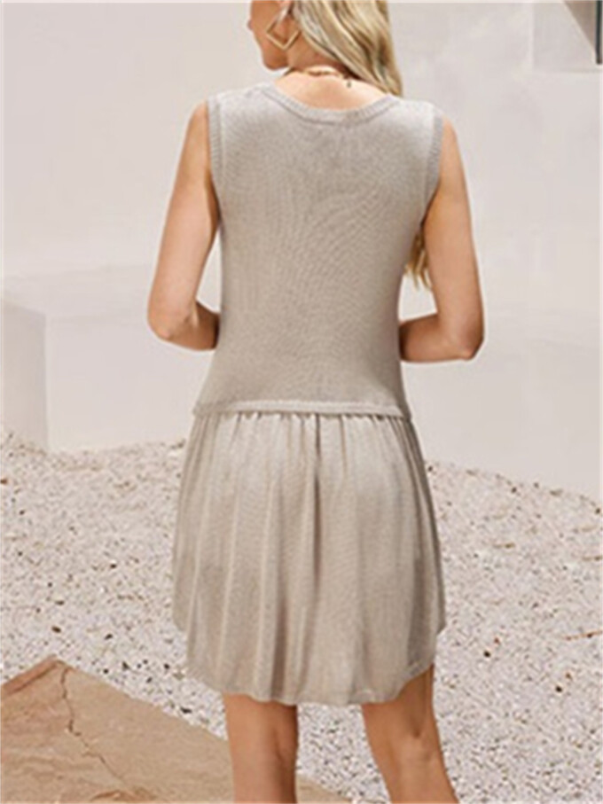 Womens-Summer-Mini-Dress-Apricot-2.jpg