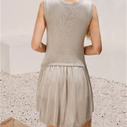 Womens-Summer-Mini-Dress-Apricot-2