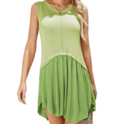 Womens-Summer-Mini-Dress-Green-1