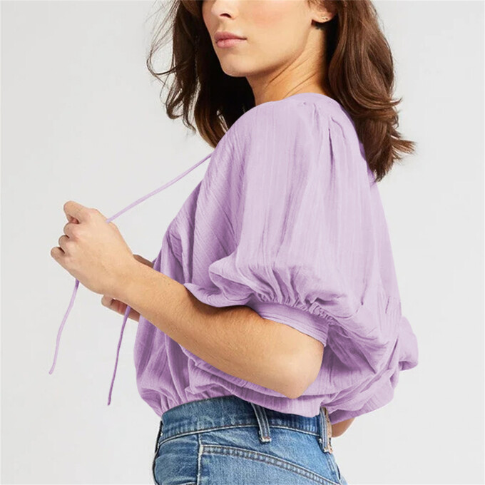 lantern-sleeve-v-neck-top-Purple-3.jpg