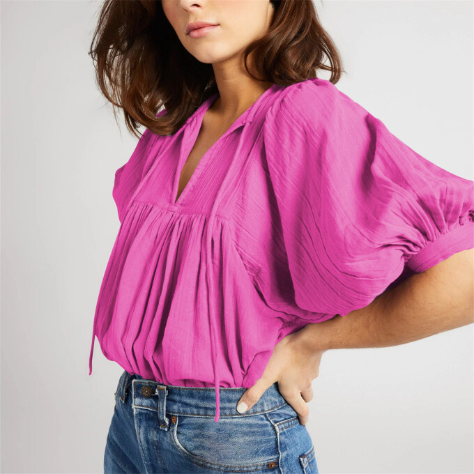 lantern-sleeve-v-neck-top-Rosered-5.jpg