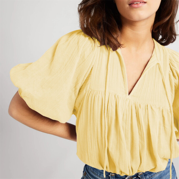 lantern-sleeve-v-neck-top-Yellow-4.jpg