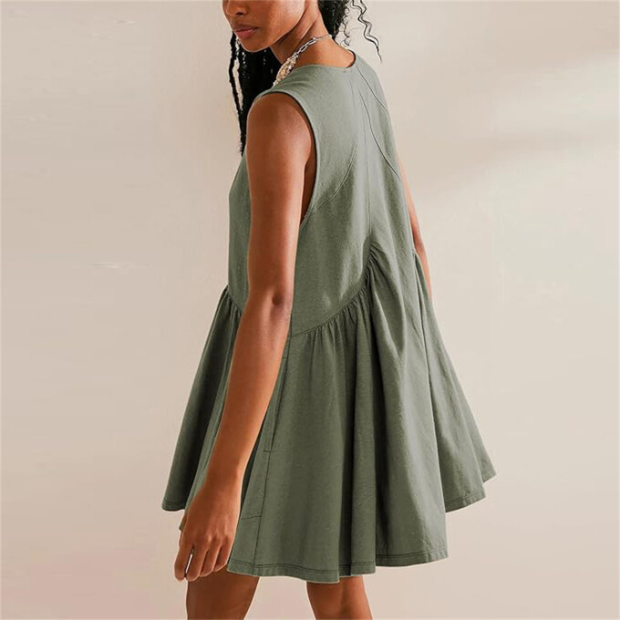 v-neck-mini-dress-Armygreen-2.jpg