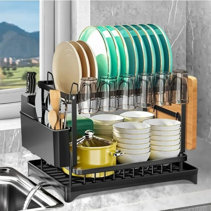 Riousery-2-Tier-Dish-Racks-Kitchen-Counter-Drying-Rack-Drainer-Durable-Stainless-Steel-Drain-Set-Utensil-Holder-Cutting-Board-Dishes-Organizers_fd4d7d7a-5c4d-41b6-b4d2-4640848897da.47.jpg