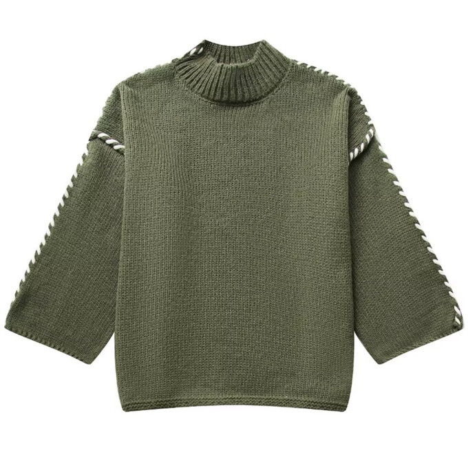 mock-neck-contrast-sweater-Green-1.jpg