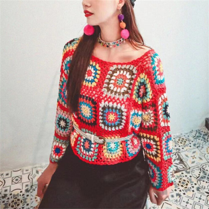 contrast-hollow-knit-tops-Red-2.jpg