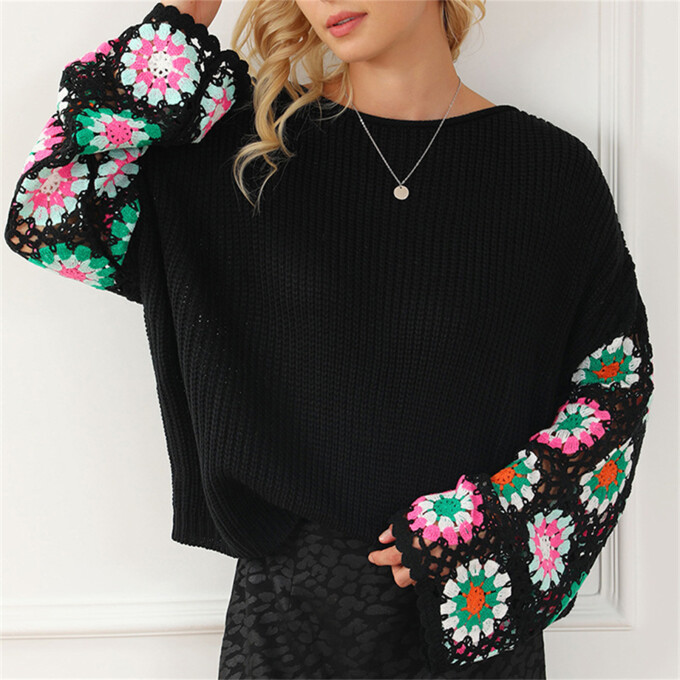 patchwork-sleeve-pullover-sweater-Black-6.jpg