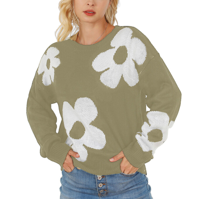 cute-flower-sweater-Armygreen-1.jpg