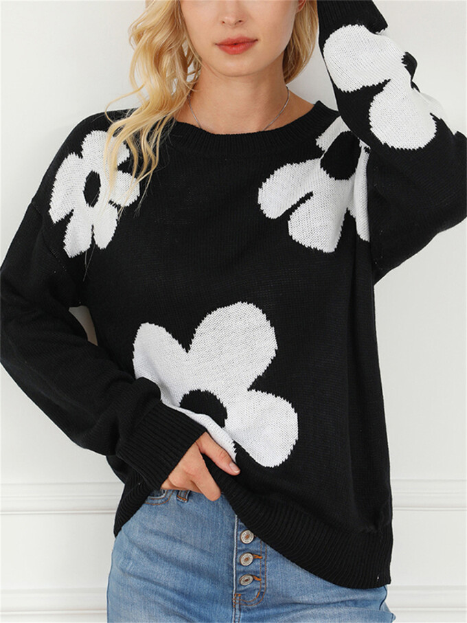 cute-flower-sweater-Black-3.jpg