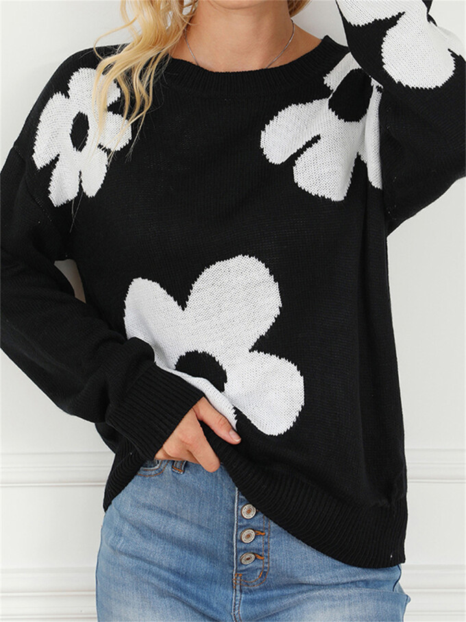 cute-flower-sweater-Black-4.jpg