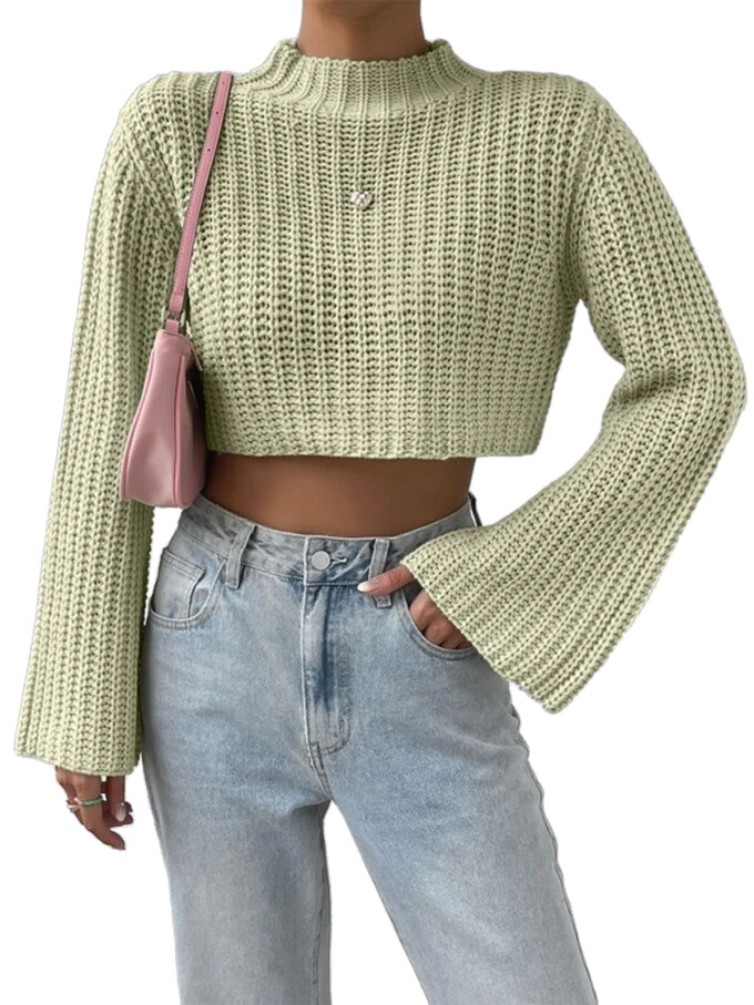 bell-sleeve-crop-sweater-Green-1.jpg