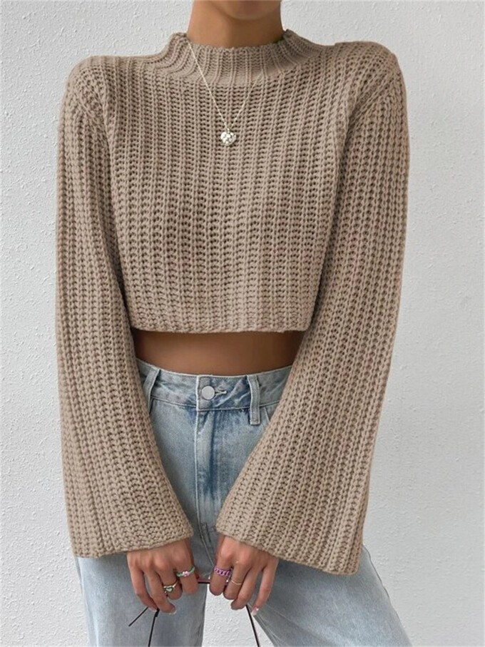 bell-sleeve-crop-sweater-Khaki-4.jpg