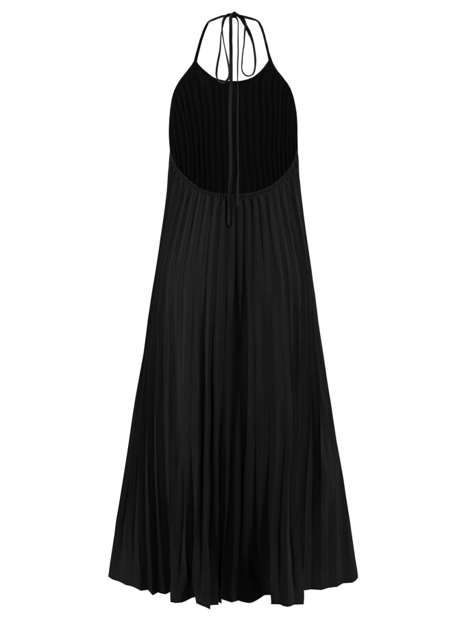 halter-neck-pleated-dress-Black-6.jpg