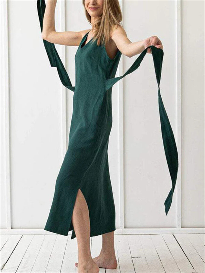 sleeveless-lounge-midi-dress-Green-2.jpg