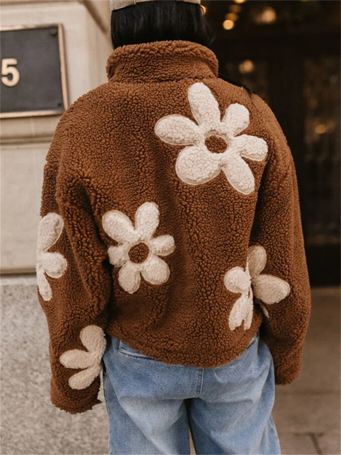 flower-pattern-sherpa-jacket-Brown-2.jpg