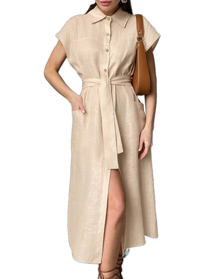 cotton-linen-shirt-dress-Khaki-1.jpg