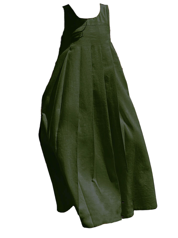 summer-linen-long-dress-Green-1.jpg