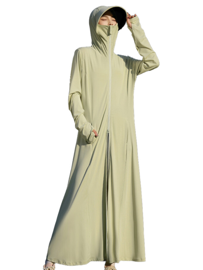 summer-sun-protcetion-maxi-dress-Light-Green-1.jpg