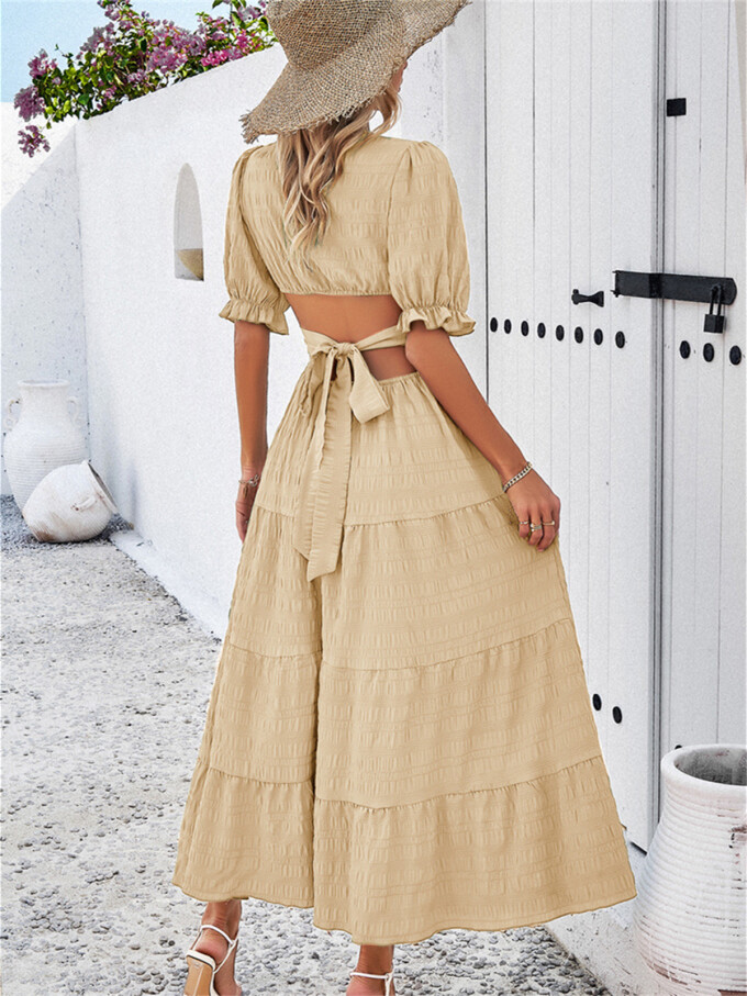 puff-sleeve-flowy-dress-Khaki-2.jpg