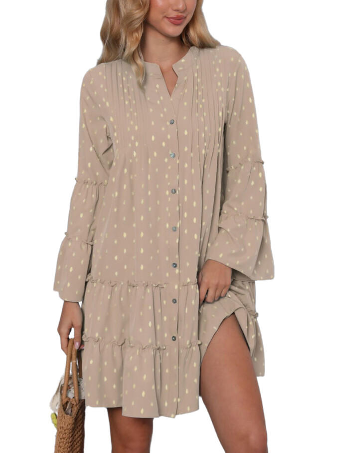 long-sleeve-ruffled-mini-dress-Khaki-1.jpg