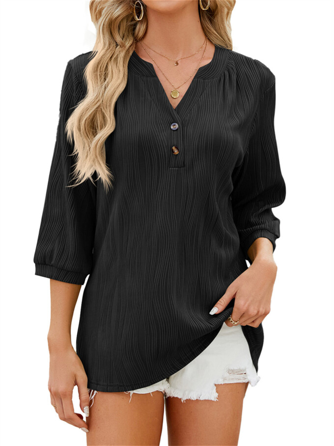 half-sleeve-blouse-Black-1.jpg