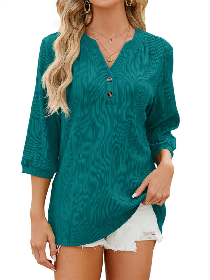 half-sleeve-blouse-Darkgreen-1.jpg