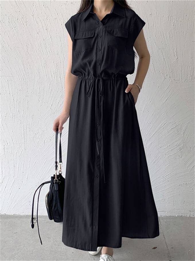 cap-sleeve-shirt-dress-Black-5.jpg