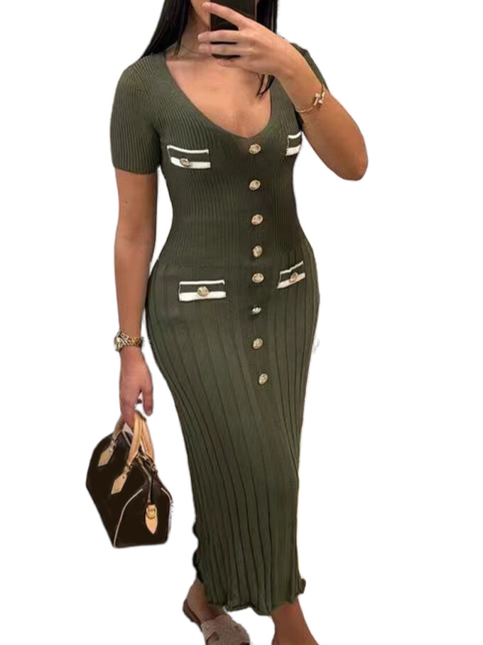 v-neck-bodycon-dress-Armygreen-1.jpg