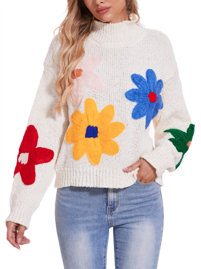 flower-pattern-sweater-Beige-1.jpg