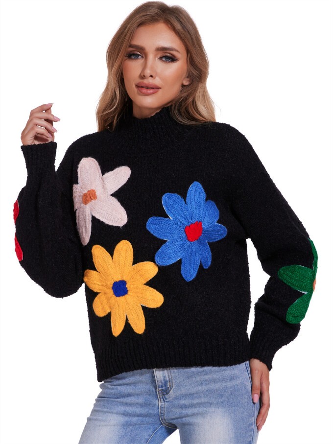 flower-pattern-sweater-Black-6.jpg