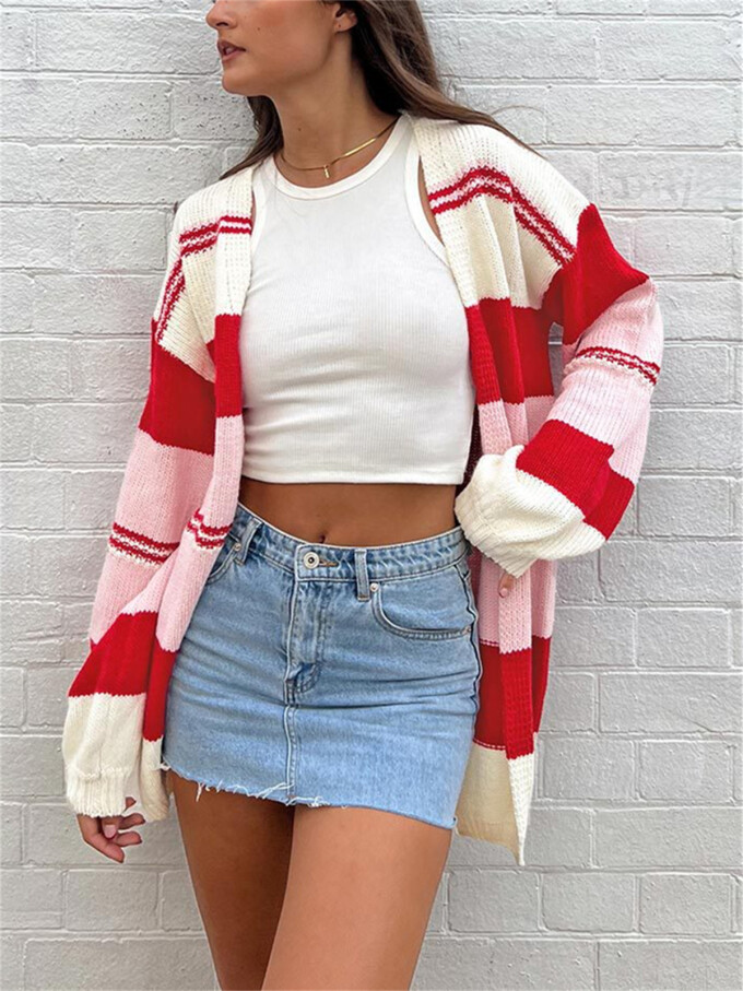 red-striped-long-cardigan-Red-7.jpg