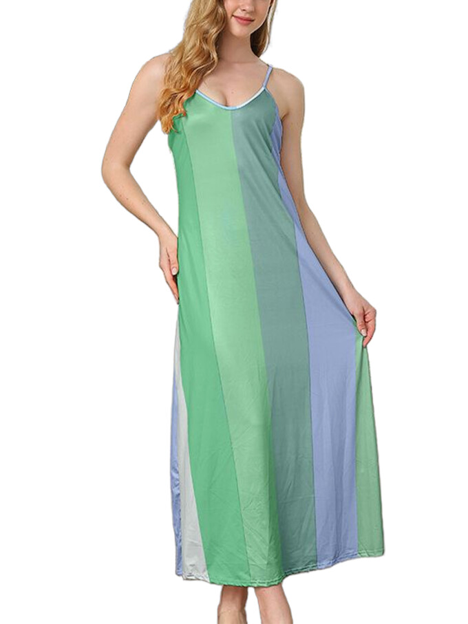 women-maxi-colorful-dress-Green-1.jpg