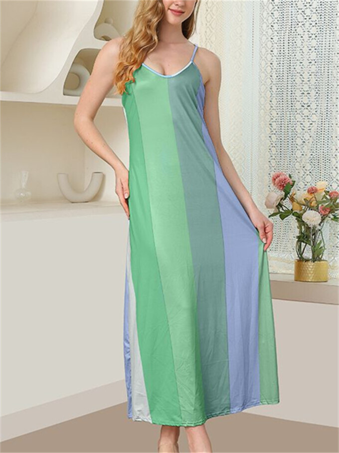 women-maxi-colorful-dress-Green-2.jpg