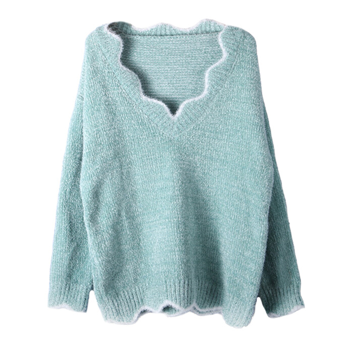 cute-fall-women-knit-sweater-Green-1.jpg