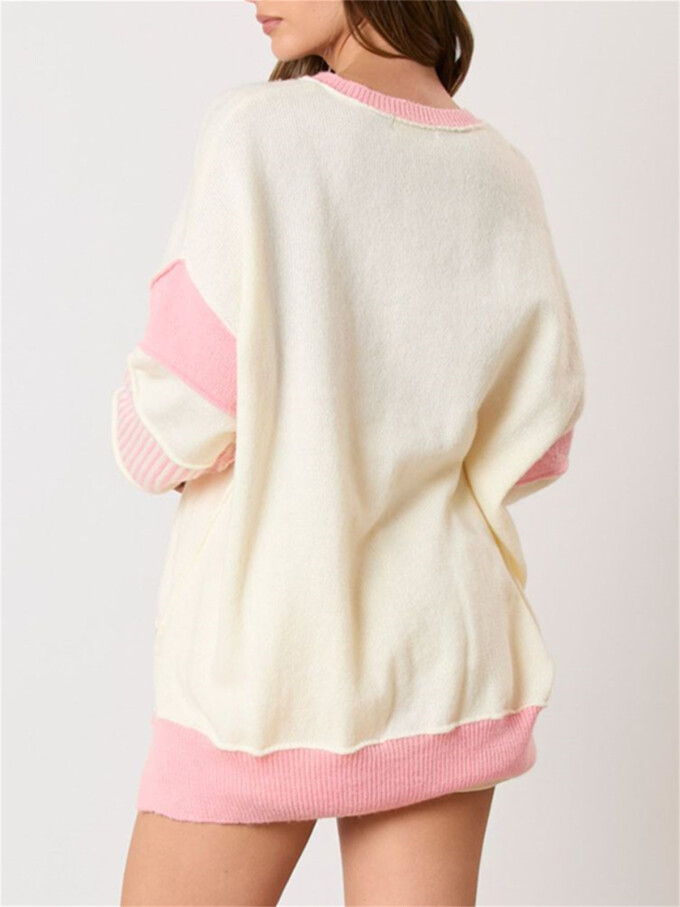 women-cute-patchwork-sweater-Pink-5.jpg