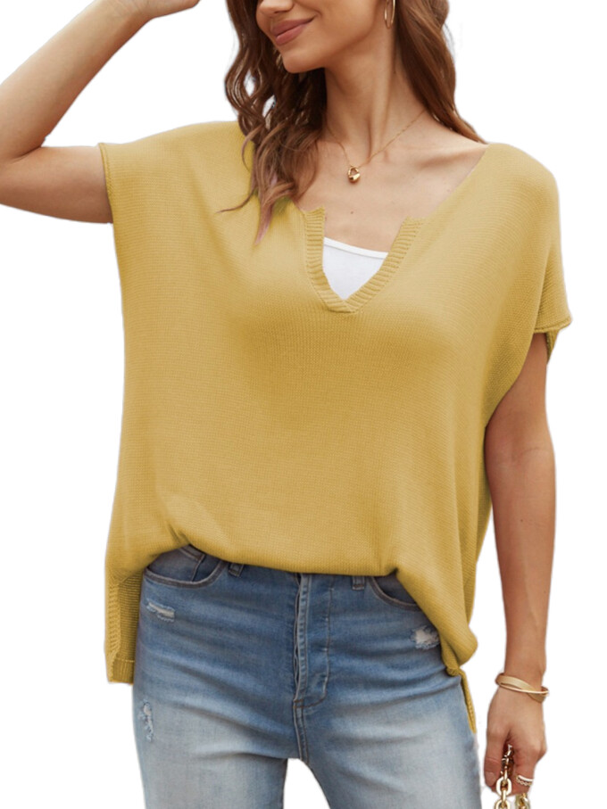 women-v-neck-cap-sleeve-knit-sweater-Yellow-1.jpg