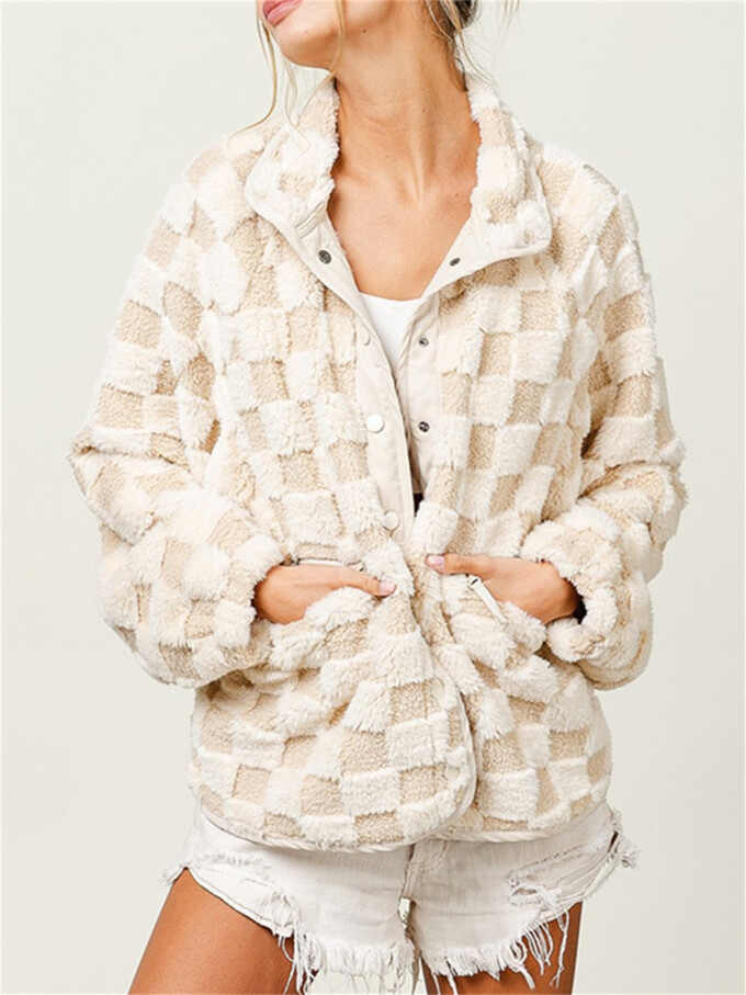 checkered-fleece-jackets-Beige-2.jpg