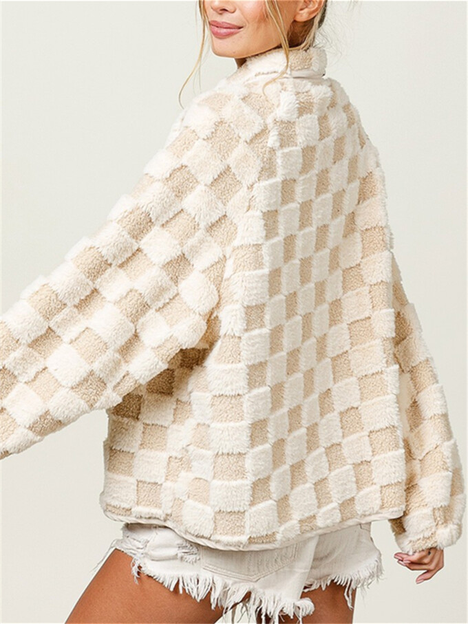 checkered-fleece-jackets-Beige-5.jpg