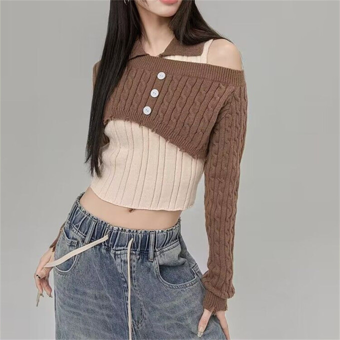 women-y2k-stylish-crop-sweater-Brown-3.jpg