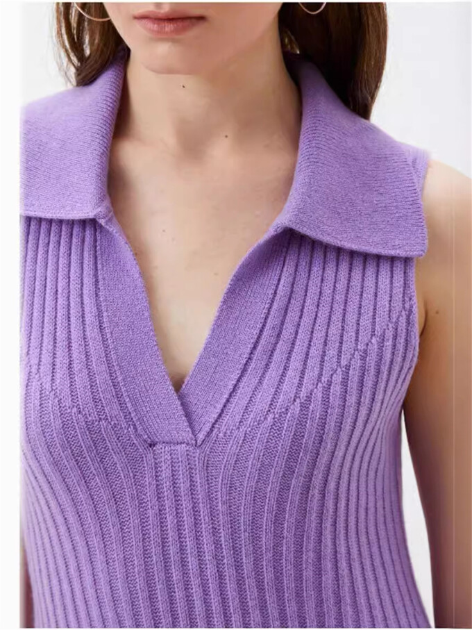 women-v-neck-sleeveless-maxi-knit-dress-Purple-4.jpg