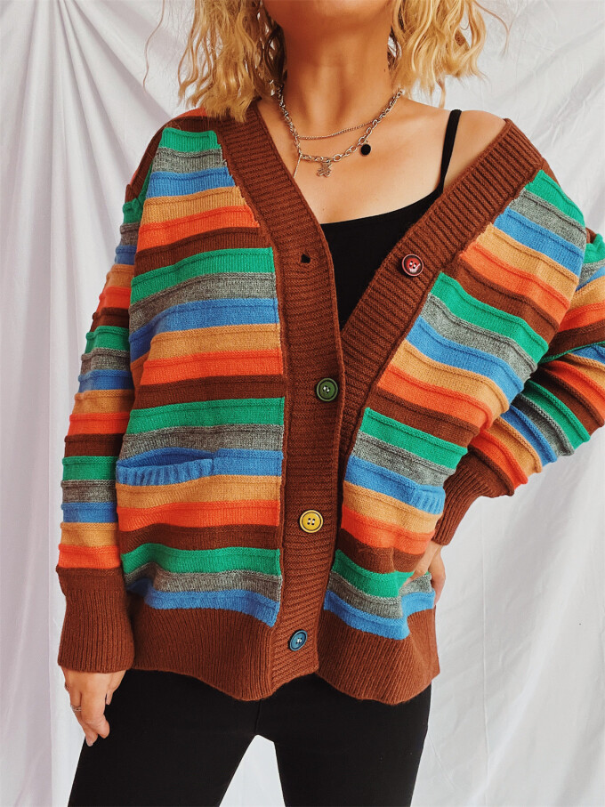 women-color-block-cardigan-sweater-Brown-4.jpg