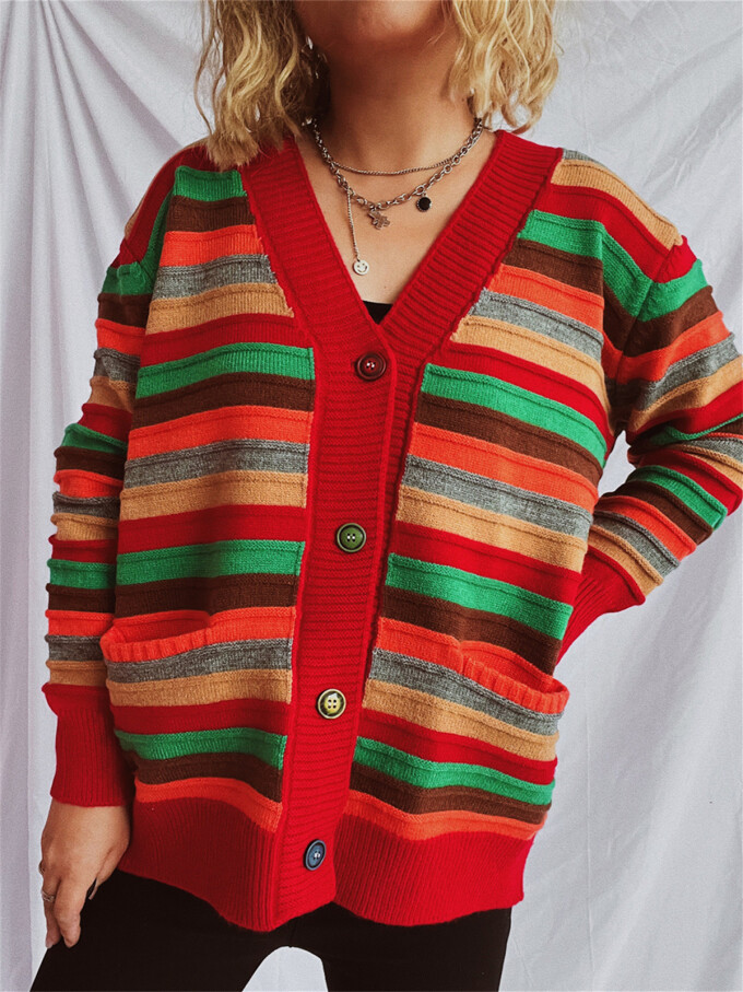 women-color-block-cardigan-sweater-Red-3.jpg