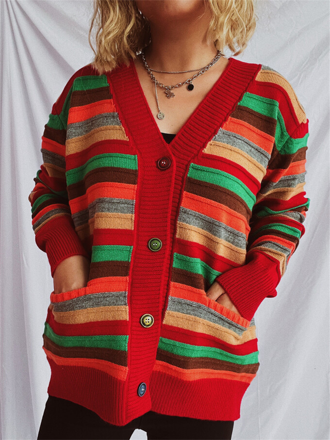 women-color-block-cardigan-sweater-Red-4.jpg