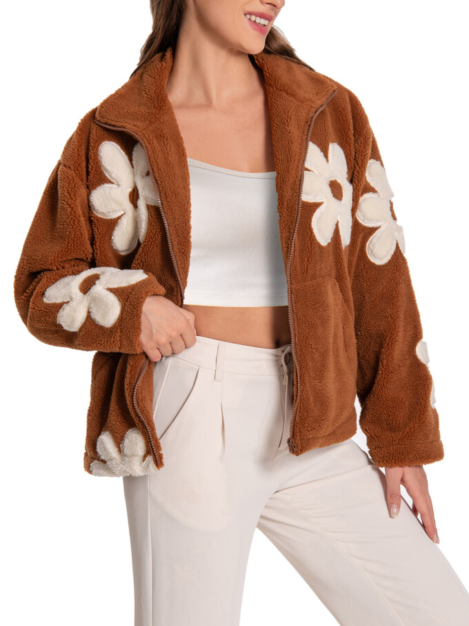 floral-pattern-sherpa-jacket-Brown-6.jpg